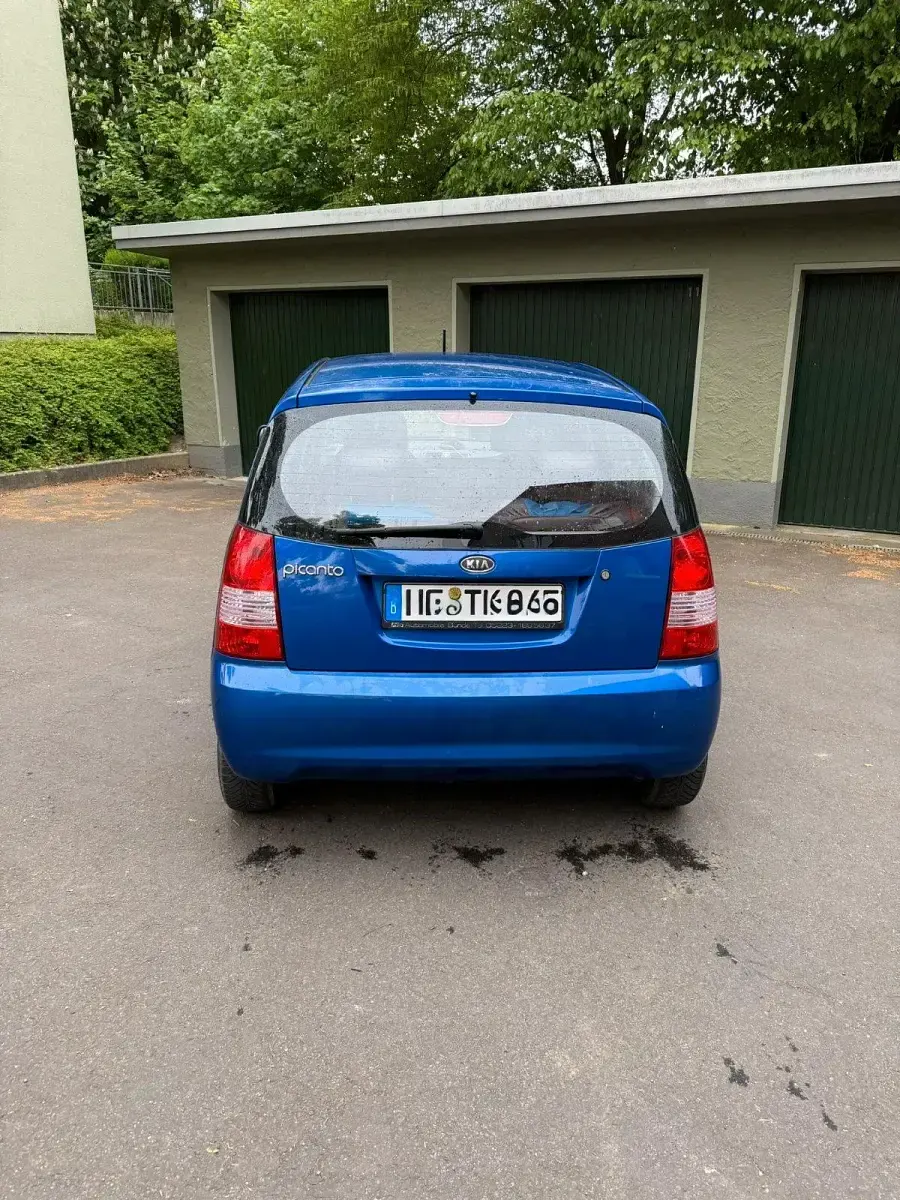 Gebraucht Kia Picanto 65 PS (47 kW) 2007 Blau Kleinwagen