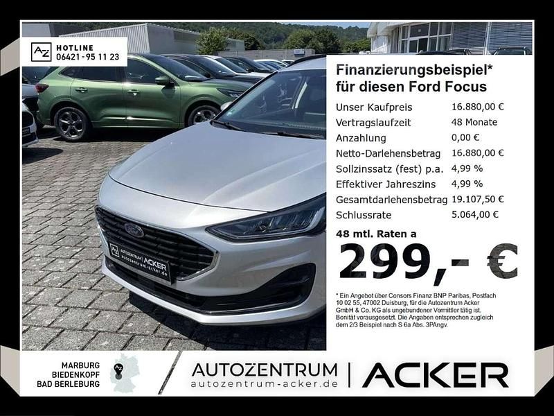 Moondust silver Gebraucht 2022 Ford Focus Cool & Connect Kombi | 16.880 € (Superpreis) - Bild 1/1