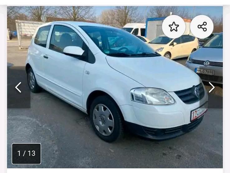 Weiß Gebraucht 2009 VW Fox Kleinwagen | 1.400 € - Bild 1/1