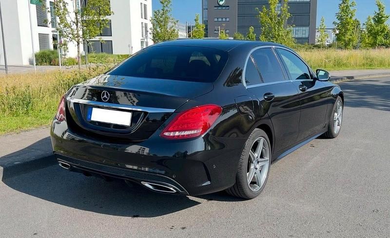 Schwarz Gebraucht 2014 Mercedes C220 AMG Limousine | 20.250 € (Teuer) - Bild 1/4