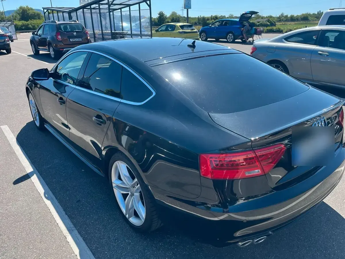 Gebraucht Audi A5 Sportback S-Line 190 PS (139 kW) 2016 Schwarz Kleinwagen