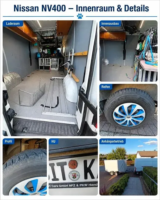 Gebraucht Nissan NV400 147 PS (108 kW) 2018 Weiß Van