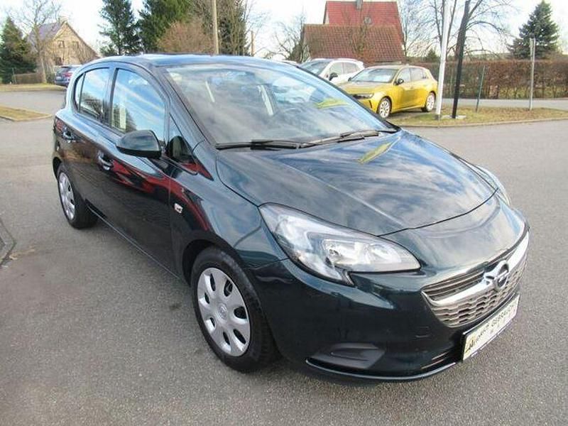 Gebraucht Opel Corsa Edition 90 PS (66 kW) 2016 Grün Kleinwagen