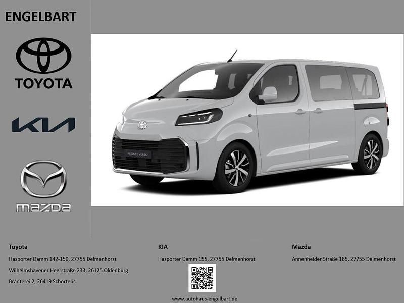 Icy white Neu 2025 Toyota Proace Verso Kombi | 43.390 € (Guter Preis) - Bild 1/1