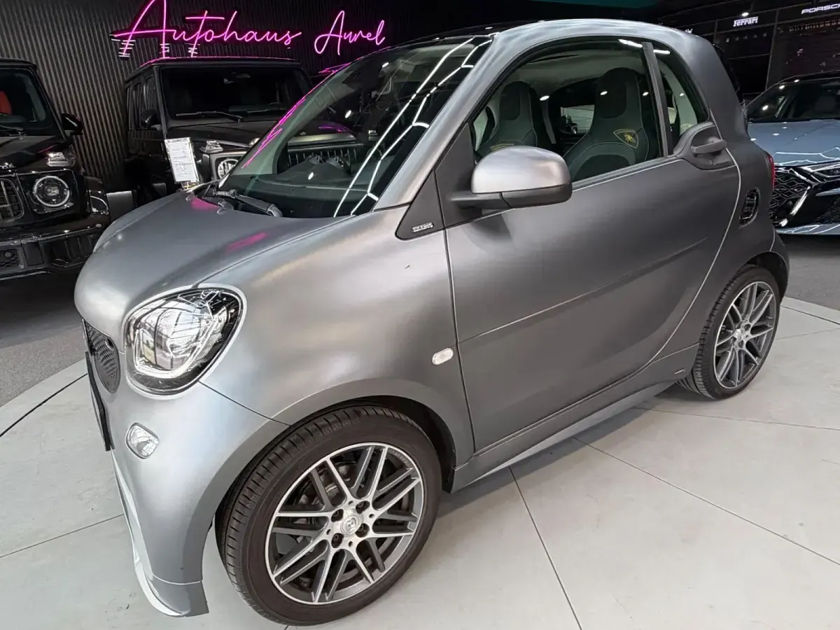 Occasion Smart ForTwo Coupé Brabus 109 ch (80 kW) 2018 Gris Coupé