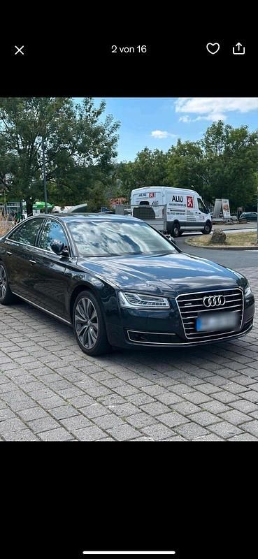 Blau Gebraucht 2014 Audi A8 Limousine | 19.000 € (Fairer Preis) - Bild 1/4