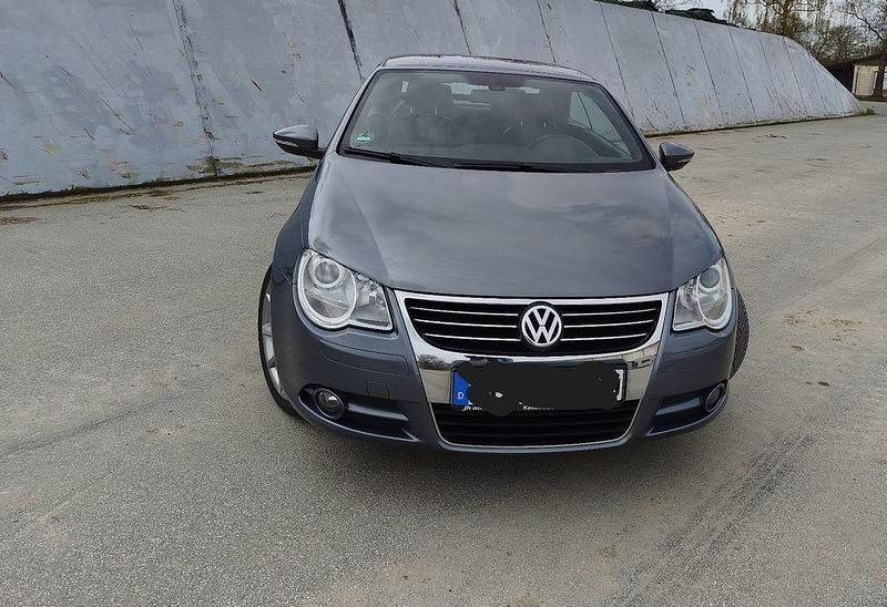 Gebraucht VW Eos 122 PS (89 kW) 2010 Grau Cabrio