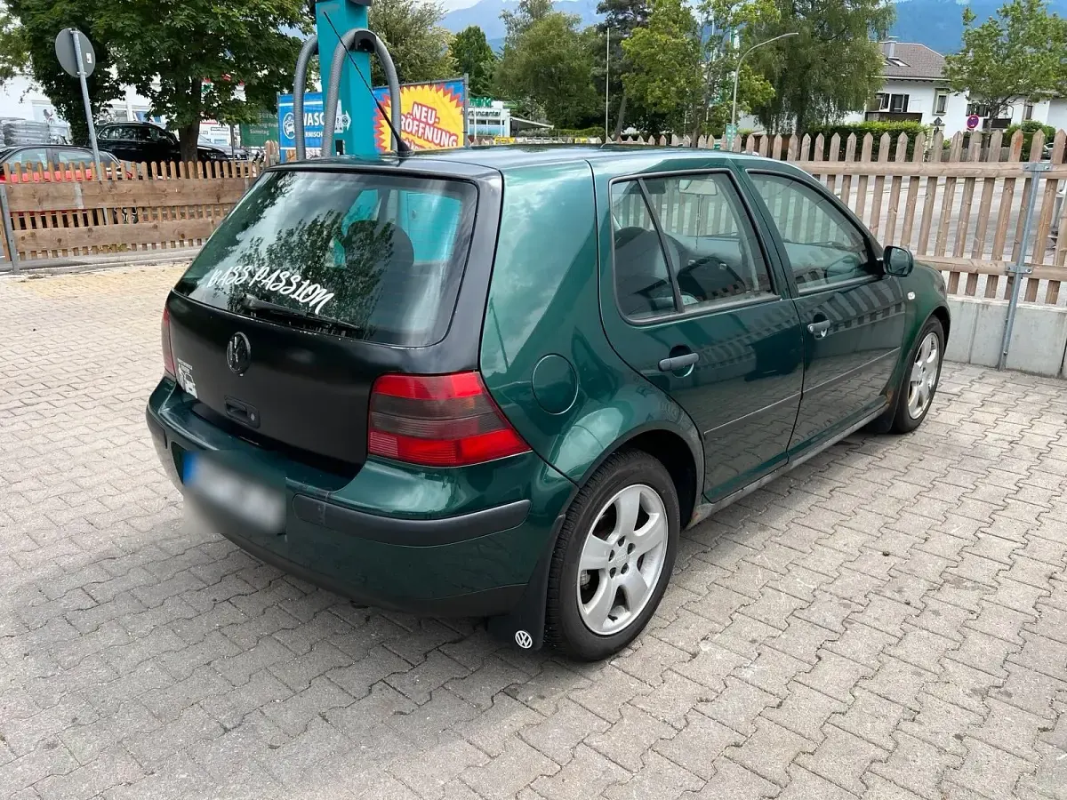 Gebraucht VW Golf IV 68 PS (50 kW) 2000 Grün Kleinwagen