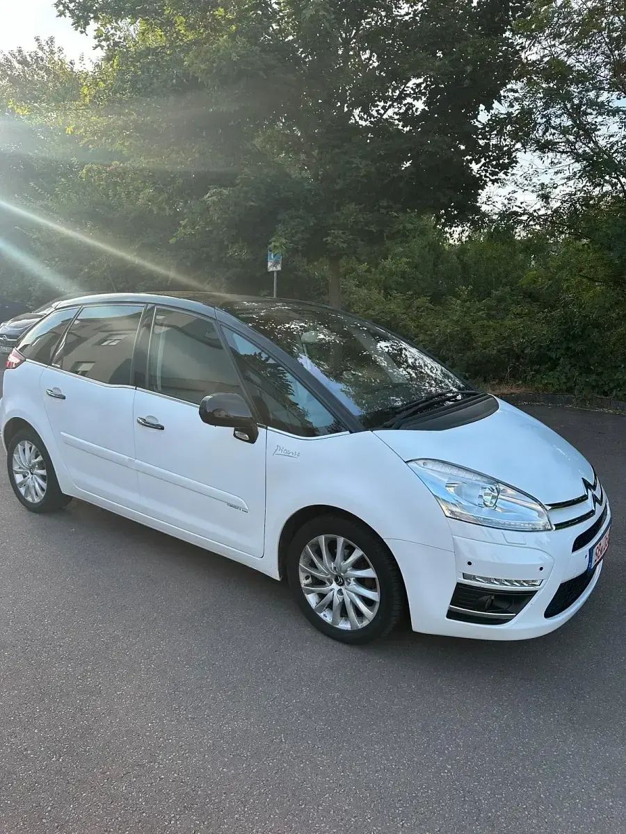 Gebraucht Citroën C4 Picasso 112 PS (82 kW) 2012 Weiß Van / Kleinbus