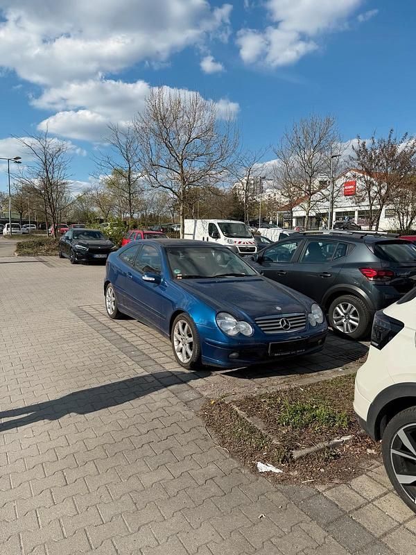 Usata Mercedes C230 197 CV (144 kW) 2001 Blu Coupé