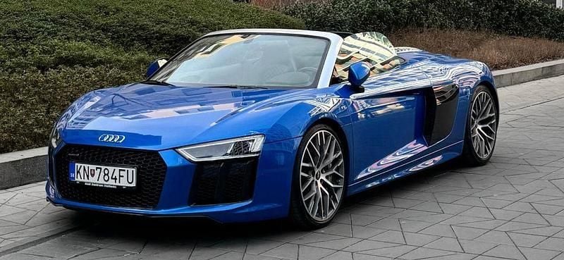 Gebraucht Audi R8 Spyder Performance 540 PS (397 kW) 2017 Blau Cabrio