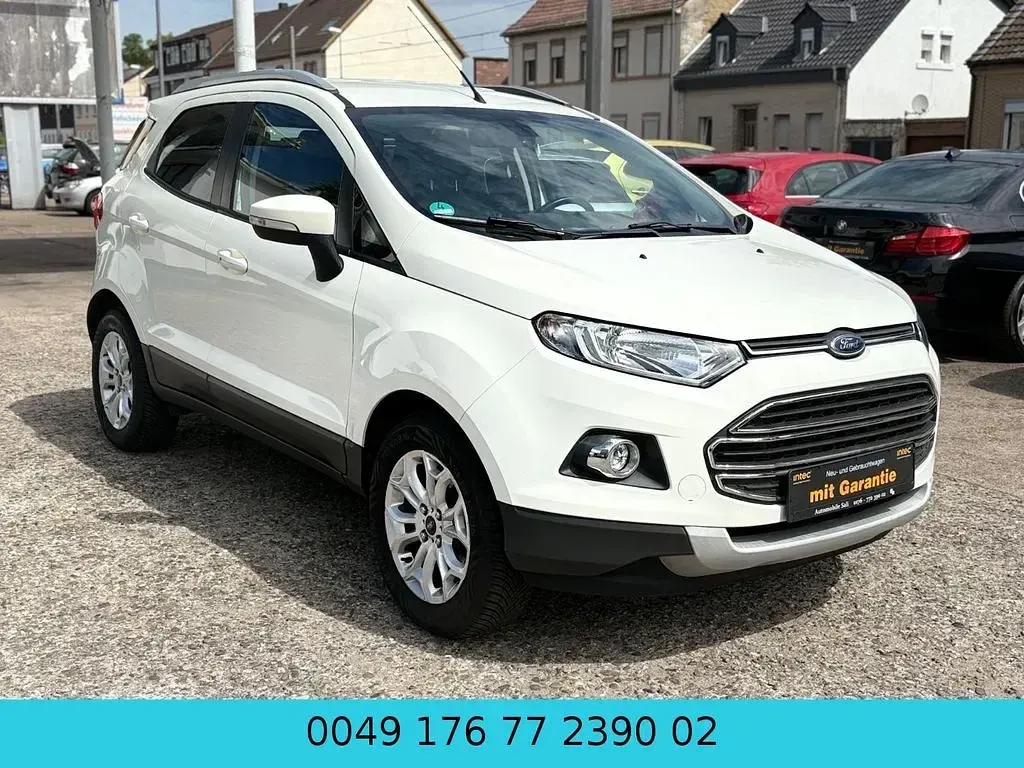 Gebraucht Ford Ecosport Titanium 125 PS (91 kW) 2016 Weiß SUV