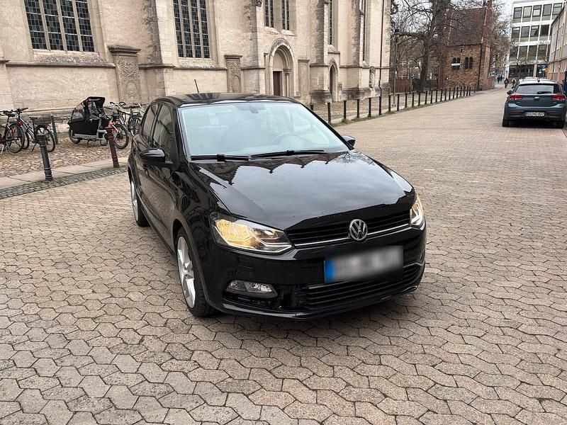 Gebraucht VW Polo Allstar 75 PS (55 kW) 2016 Schwarz Kleinwagen