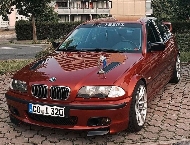 Rot Gebraucht 1998 BMW 320 Performance Limousine | 7.500 € - Bild 1/4