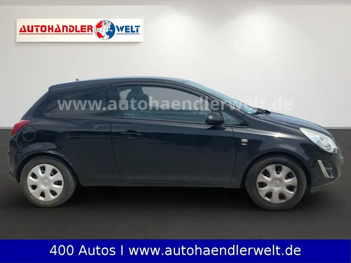 Gebraucht Opel Corsa 87 PS (63 kW) 2011 Schwarz Kleinwagen