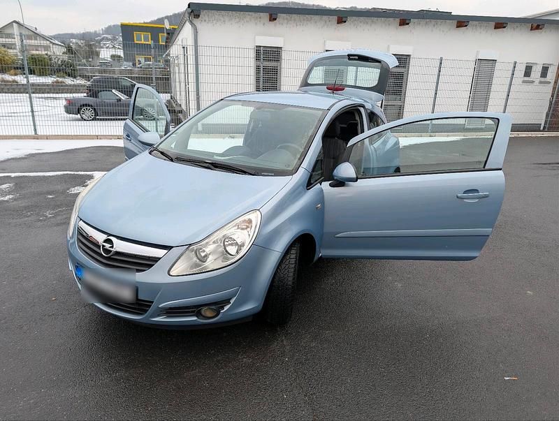 Gebraucht Opel Corsa 80 PS (58 kW) 2007 Blau Kleinwagen