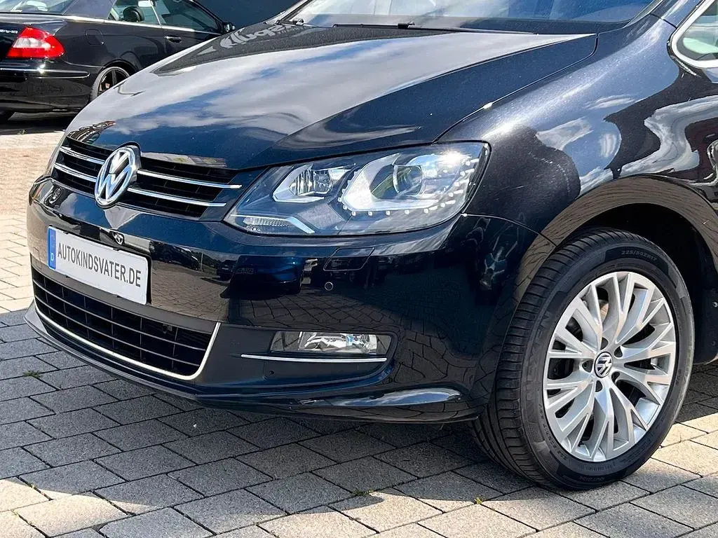 Gebraucht VW Sharan Highline 170 PS (125 kW) 2011 Schwarz Van / Kleinbus