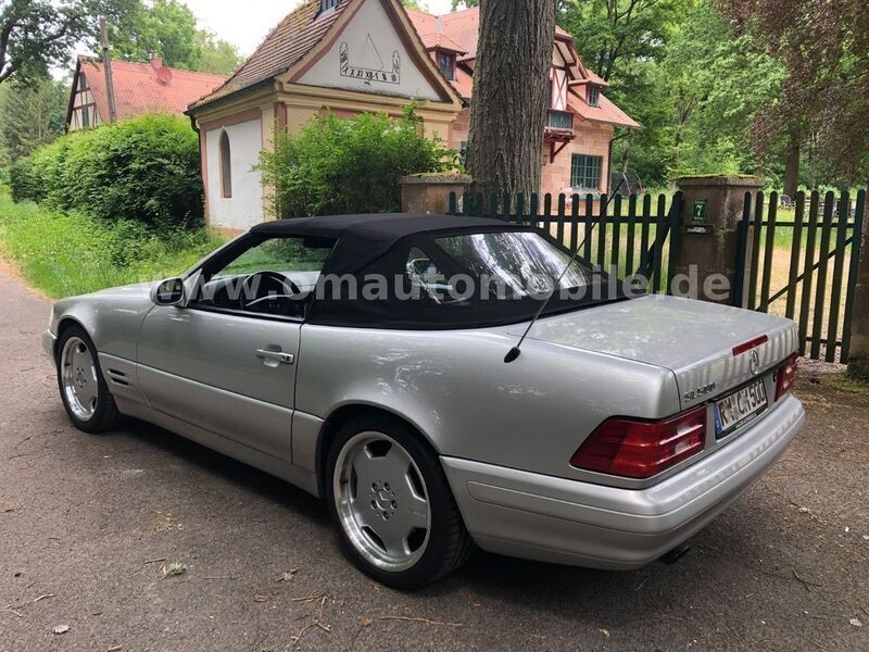 Gebraucht Mercedes SL500 AMG 306 PS (225 kW) 1999 Silber Cabrio