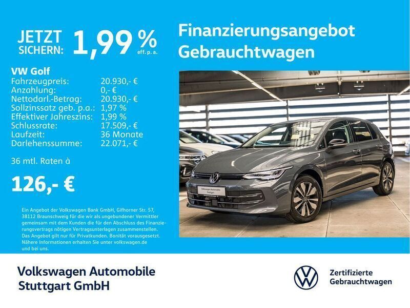 Andere farbe Gebraucht 2024 VW Golf VIII Goal Limousine | 25.630 € - Bild 1/4
