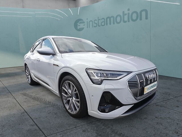 Weiß Gebraucht 2020 Audi e-tron Sportback S-Line SUV | 32.090 € - Bild 1/2