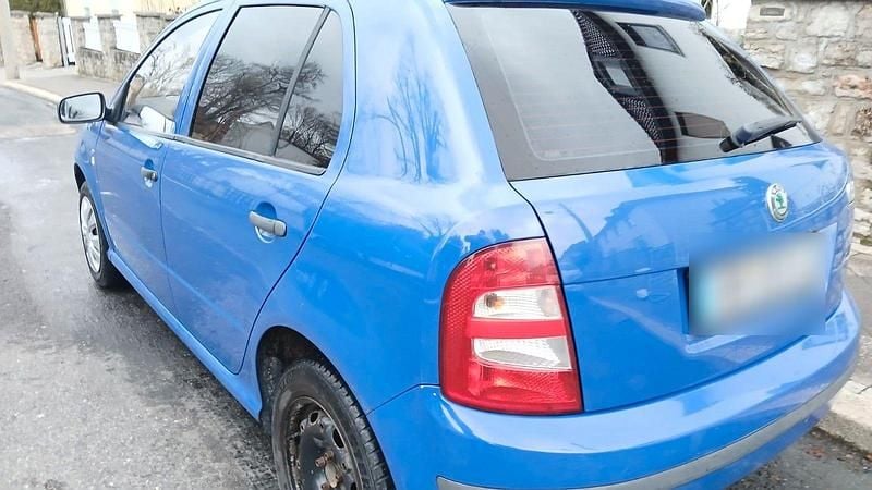 Gebraucht Skoda Fabia 60 PS (44 kW) 2000 Blau Kleinwagen