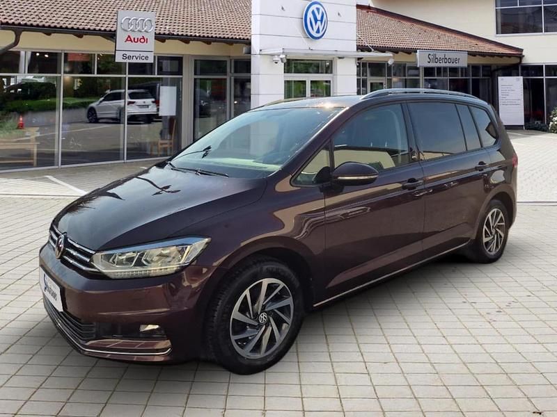 Gebraucht VW Touran Sound 150 PS (110 kW) 2017 Rot Van / Kleinbus