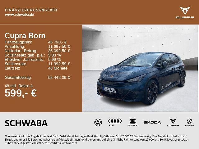 Neu Cupra Born VZ2 239 kW (326 PS) 2026 Aurora blue metallic Kleinwagen