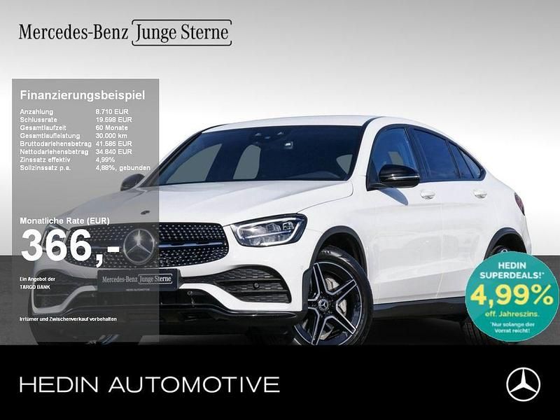 Weiß Gebraucht 2022 Mercedes GLC200 AMG SUV | 46.990 € (Teuer) - Bild 1/4