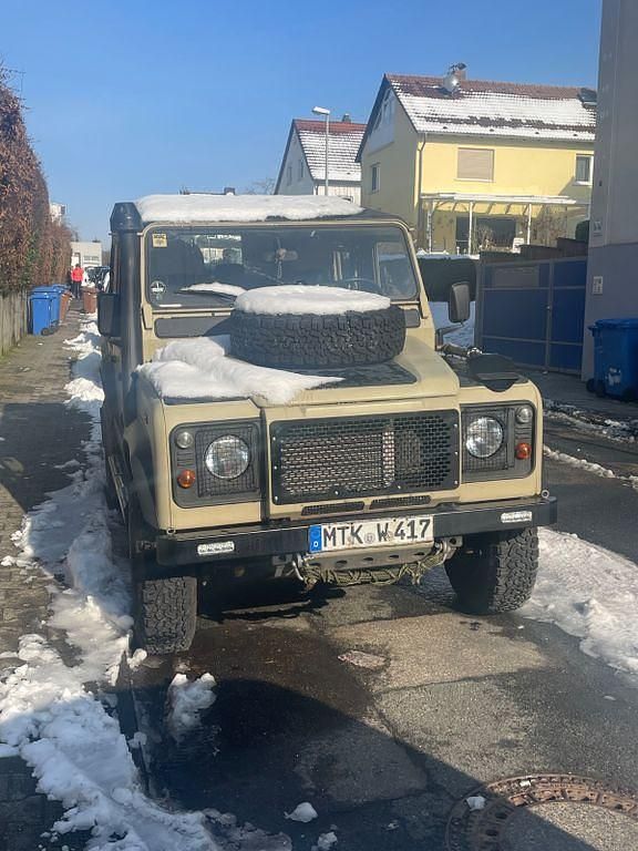 Gebraucht Land Rover Defender S 122 PS (89 kW) 1996 Beige Kombi