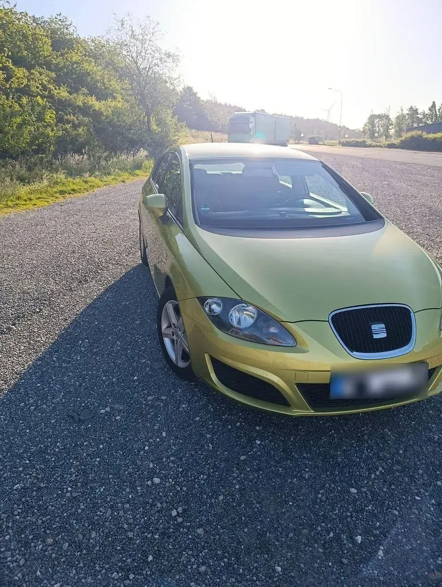 Gebraucht Seat Leon Style 125 PS (91 kW) 2010 Grün Kleinwagen