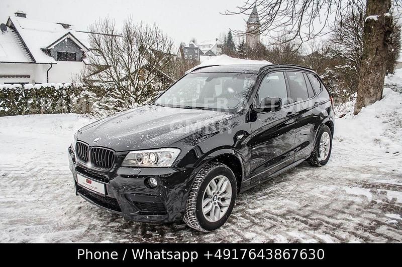 Gebraucht BMW X3 M Sport 184 PS (135 kW) 2012 Schwarz SUV