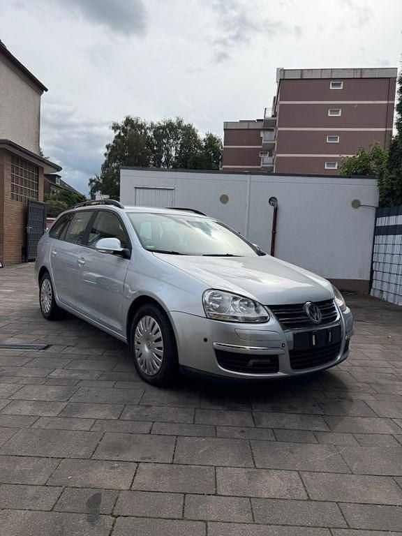 Silber Gebraucht 2008 VW Golf VI Comfortline Kombi | 1.499 € (Superpreis) - Bild 1/4