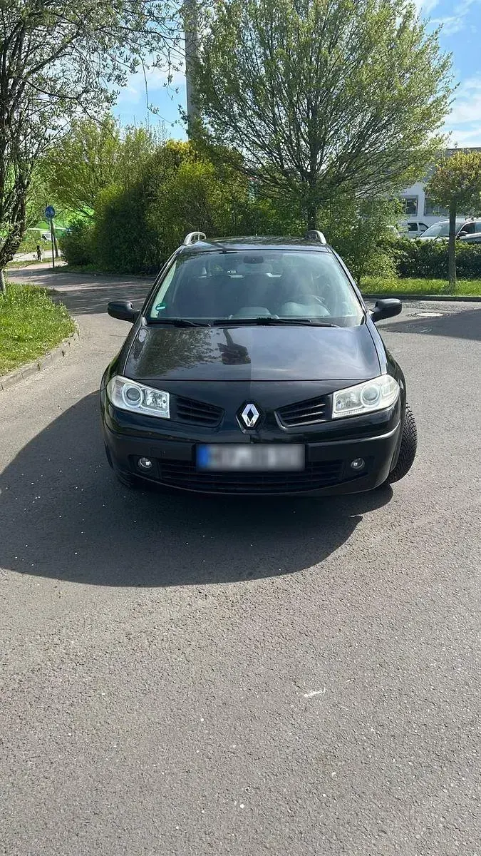 Gebraucht Renault Mégane GrandTour Exception 135 PS (99 kW) 2008 Schwarz Kombi