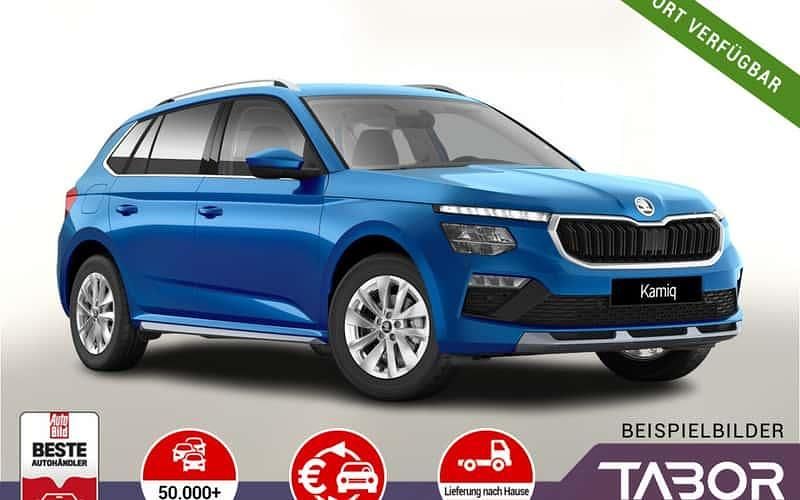 Blau Neu 2025 Skoda Kamiq Selection SUV | 28.589 € (Fairer Preis) - Bild 1/4