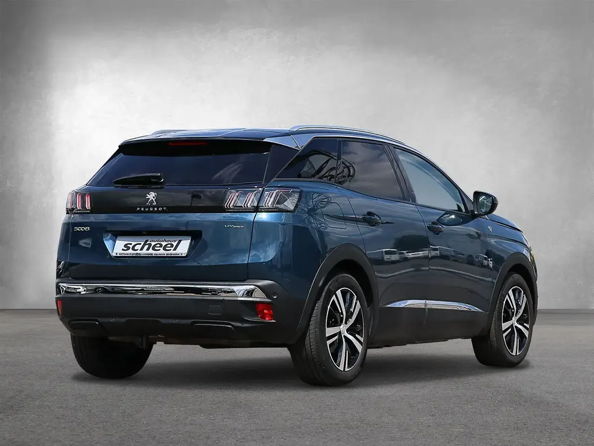 Gebraucht Peugeot 3008 224 PS (164 kW) 2021 Met. celebes blau SUV