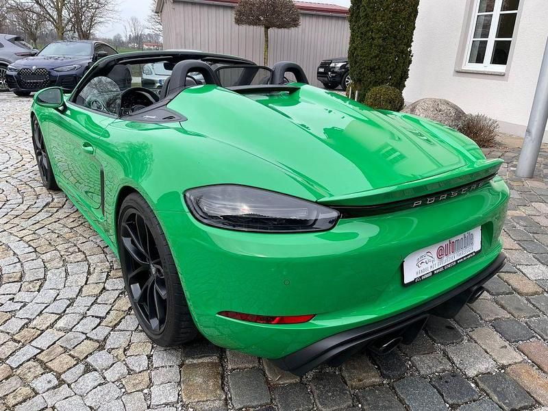 Gebraucht Porsche 718 Boxster 420 PS (308 kW) 2022 Phython green Cabrio