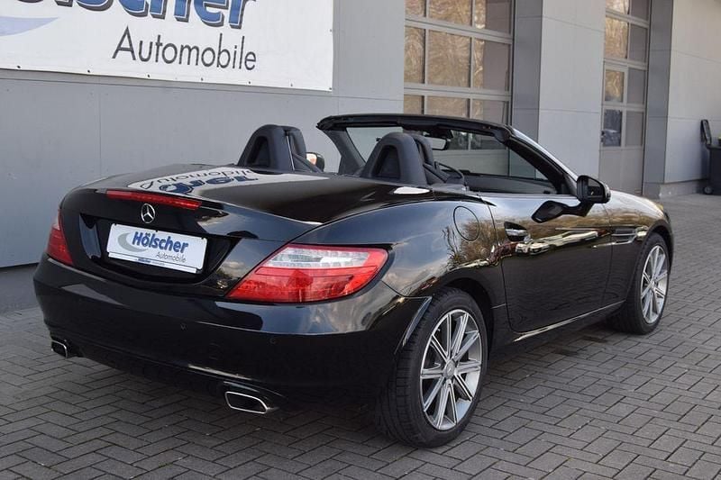 Brugt Mercedes SLK200 184 HK (135 kW) 2011 Sort Cabriolet