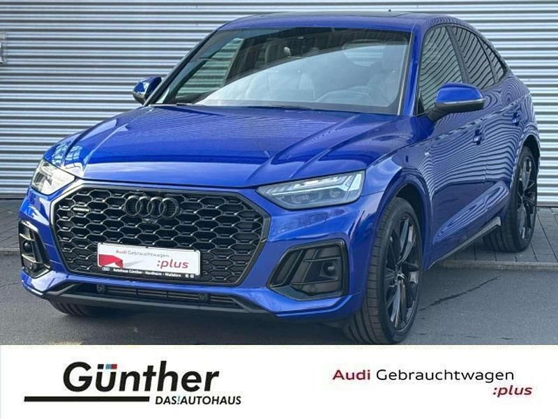 Ultrablau metallic Gebraucht 2024 Audi Q5 S-Line SUV | 59.944 € - Bild 1/4