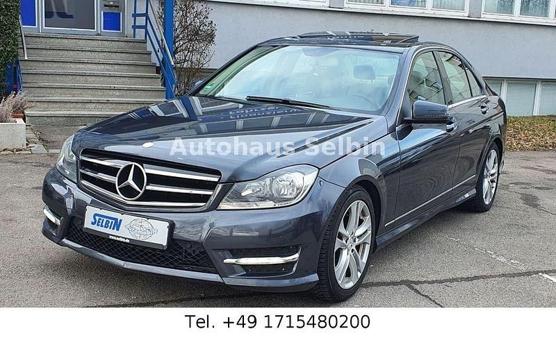 Grau Gebraucht 2013 Mercedes C300 Avantgarde Limousine | 11.980 € (Fairer Preis) - Bild 1/4