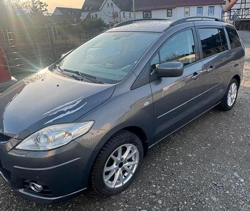Grau Gebraucht 2009 Mazda 5 Van / Kleinbus | 2.200 € (Fairer Preis) - Bild 1/4