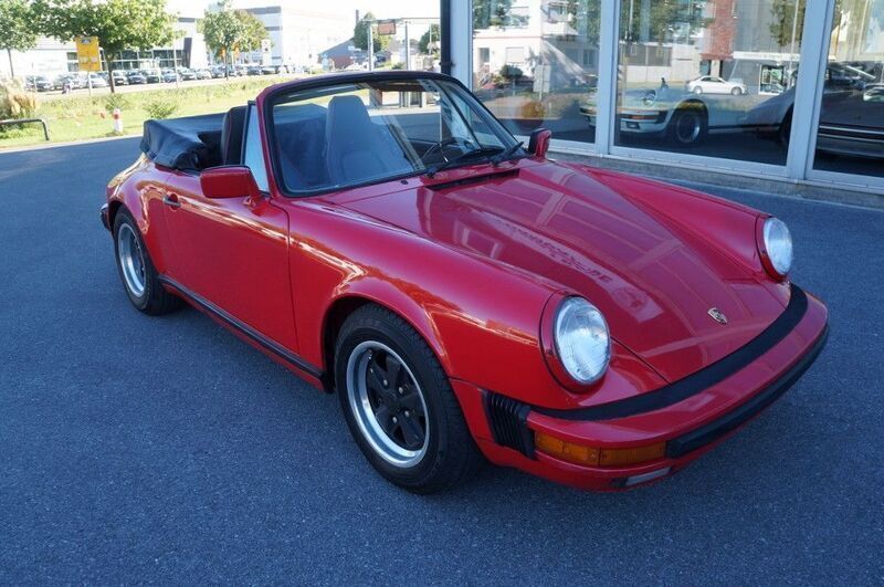 Gebraucht Porsche 911 Carrera Cabriolet 218 PS (160 kW) 1987 Rot Cabrio