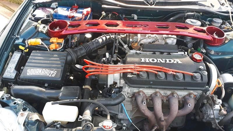 Gebraucht Honda CR-X 125 PS (91 kW) 1998 Grün Cabrio