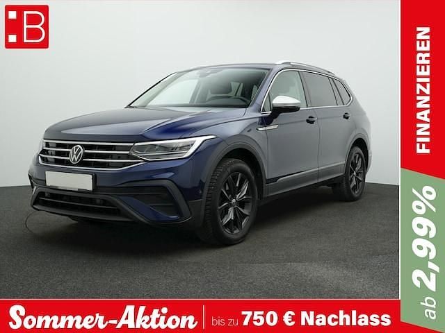 Blau Gebraucht 2024 VW Tiguan Allspace S SUV | 38.350 € (Fairer Preis) - Bild 1/3