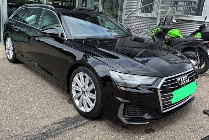 Schwarz Gebraucht 2023 Audi A6 S-Line Kombi | 47.400 € (Fairer Preis) - Bild 1/4