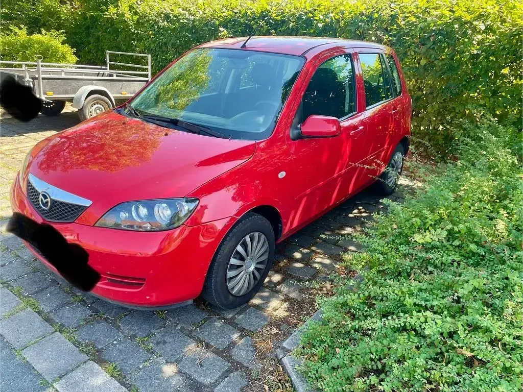 Gebraucht Mazda 2 Exclusive 80 PS (58 kW) 2007 Rot Kleinwagen
