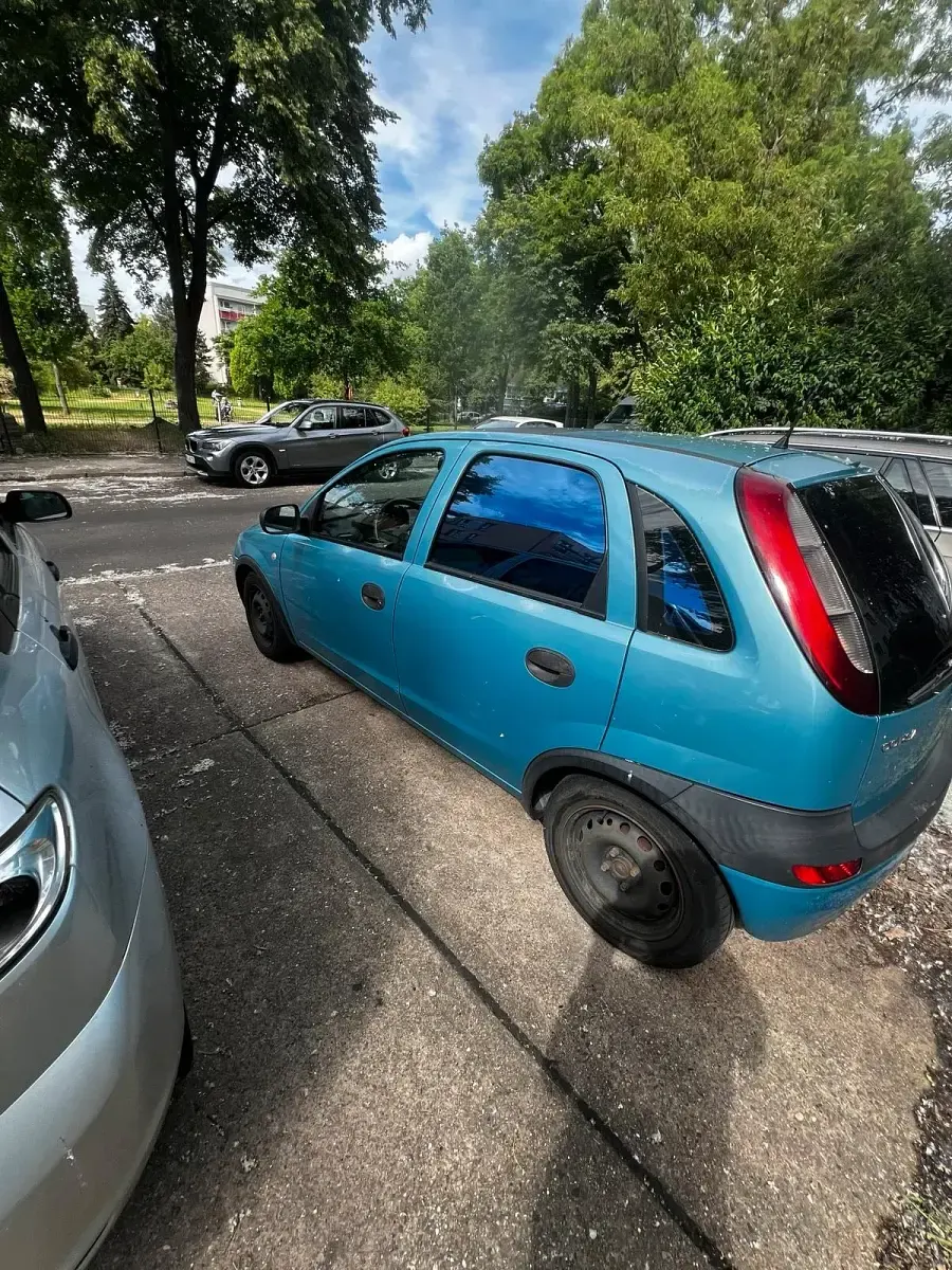 Gebraucht Opel Corsa 75 PS (55 kW) 2003 Blau Kleinwagen