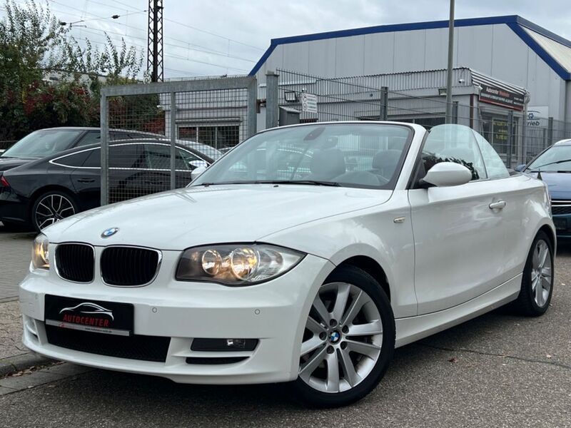 Weiß Gebraucht 2008 BMW 120 Cabriolet Sport Line Cabrio | 6.900 € (Fairer Preis) - Bild 1/4