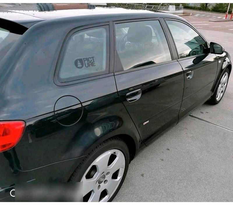 Gebraucht Audi A3 S-Line 140 PS (102 kW) 2008 Schwarz Kleinwagen