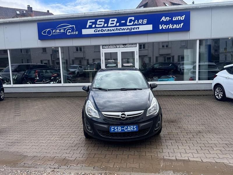 Gebraucht Opel Corsa 69 PS (50 kW) 2012 Schwarz Kleinwagen