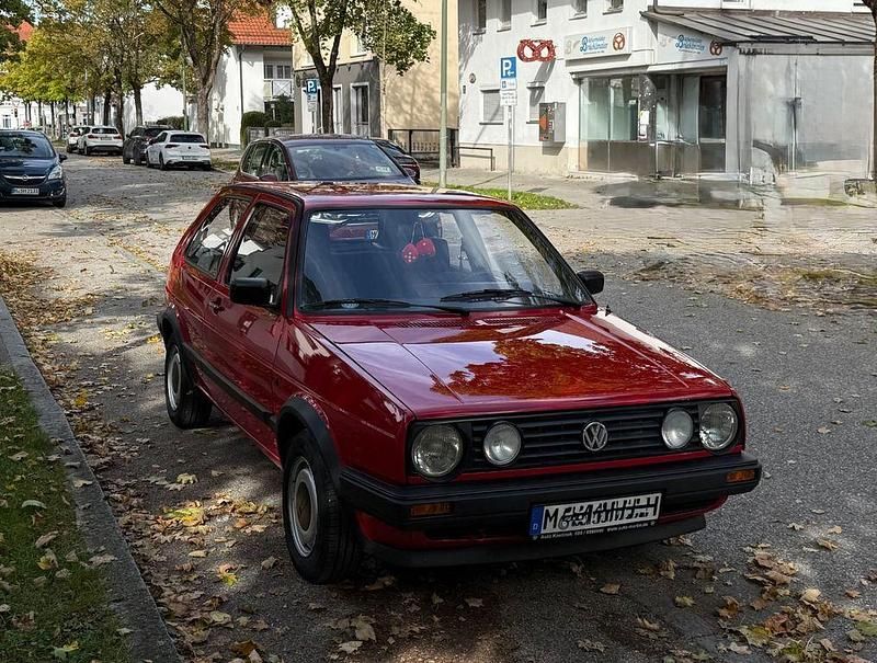 Gebraucht VW Golf II 54 PS (39 kW) 1990 Rot Kleinwagen
